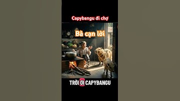 Capybangu đi chợ cho bà và cái kết #haihuoc #veo3 #memes #ai #funny #capybara #thinhhanh