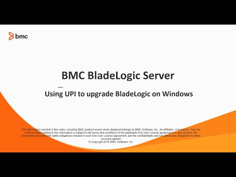Upgrading BMC BladeLogic Server Automation on Windows