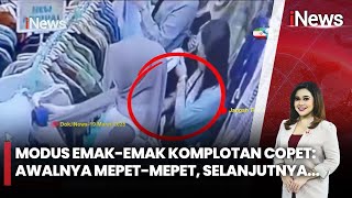 Aksi Komplotan Pencopet Emak-Emak Terekam CCTV, Pelaku Berhasil Ditangkap | iNews Files | 11/04