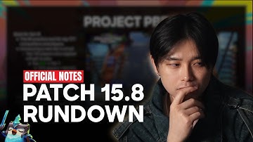 Teamfight Tactics Patch 15.8 Rundown | OFFICIAL NOTES