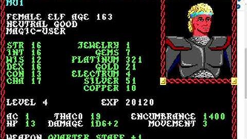 SSI ADVANCED DUNGEONS & DRAGONS POOL OF RADIANCE WALKTHROUGH PART 13