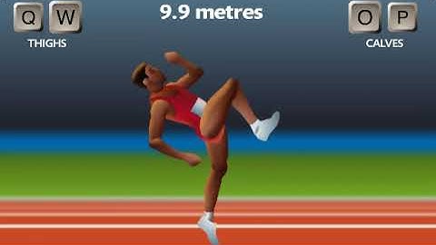 (QWOP) - Qwop Gameplay #2 PC Flash Game (2008)