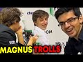 Magnus Carlsen TROLLS the Grandmaster with the First Move and Dubov and Giri STARTS LAUGHING AT Him