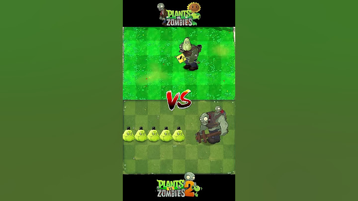 PVZ 1 VS PVZ 2 Squash VS Gargantuar | Plants vs Zombies 2 #pvz2 #pvz2gameplay