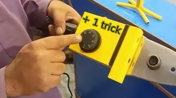 How to use a pprc pipe electric heater | pprc welding matchine