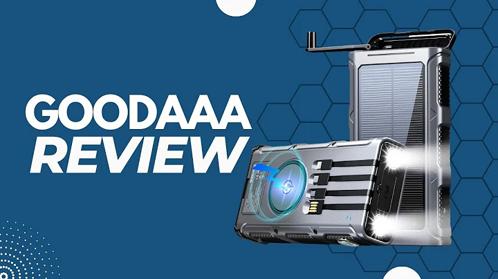 Review: GOODaaa Power Bank Wireless Charger 45800mAh Built in Hand Crank and 4 Cables 15W Fast