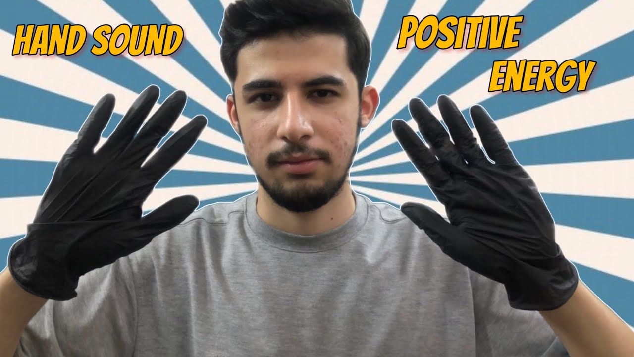 Persian ASMR - ASMR Farsi - صدای دست + انرژی مثبت