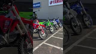 2025 Lineup x 450cc Yamaha, Honda, Kawasaki, Husqvarna