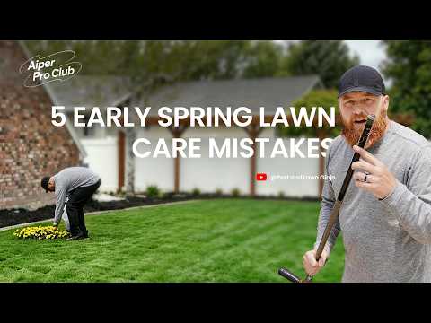 Aiper Pro Club Episode 5: 5 Early Spring Lawn Care Mistakes and How to Fix Them