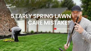 Aiper Pro Club Episode 5: 5 Early Spring Lawn Care Mistakes and How to Fix Them