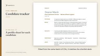 Shortlist Candidate Tracker for Search Clients (Excel)