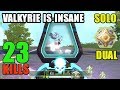 THE POWER OF VALKYRIE VALKYRIE IS INSANE CYBER HUNTER 