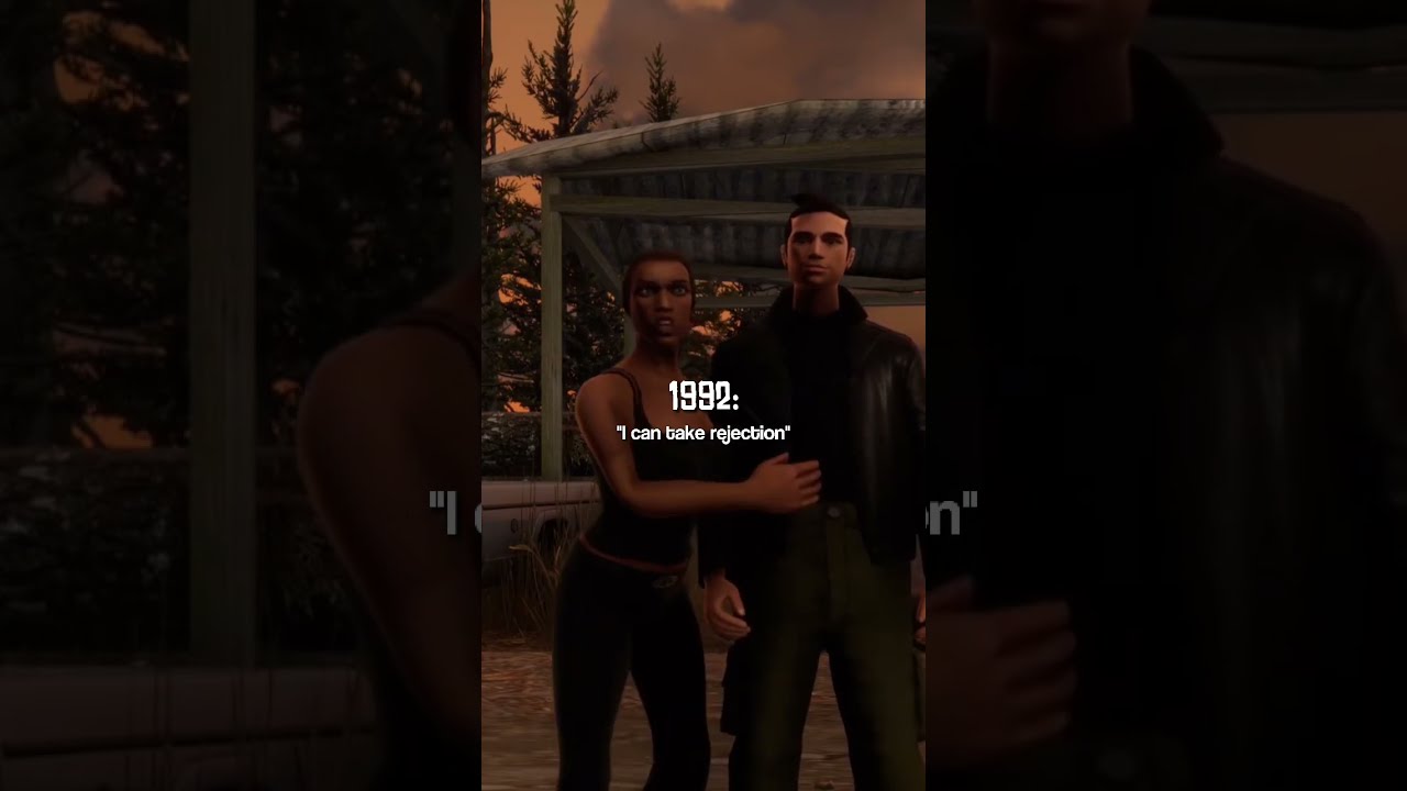 CJ Really Dodged A Bullet With Catalina Shorts Gtasanandreas Gta3