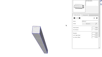 แก้ไขเสาให้มีเหล็กเสริม โดยใช้ SketchUp + Profile Builder