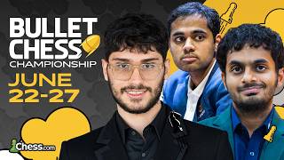 Firouzja, Nihal, Arjun in Action | Bullet Chess Championship 2026