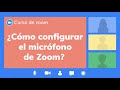 Configuración de Audio en Zoom