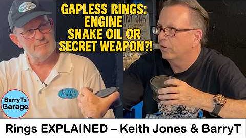 GAPLESS RINGS: Engine Snake Oil or Secret Weapon?! – Keith Jones & #BarryT at Total Seal #TotalSeal