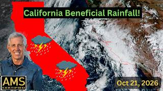 Strong Thunderstorms, Heavy Rain & Mountain Snow! California Winter Weather Advisories