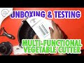 #Unboxing and #Testing Multi-functional Vegetable Cutter I bought from #Lazada