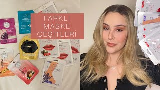 EMİNİM BU ÜRÜNLERİ HİÇ GÖRMEDİNİZ! | Dudak, Manikür, Pedikür, Ayak ve Saç Maskelerin İçini İnceledim