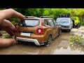Dacia Duster V Lada Niva V Suzuki Jimny 1 18 Scale Off Road Challenge Diecast Model Cars 