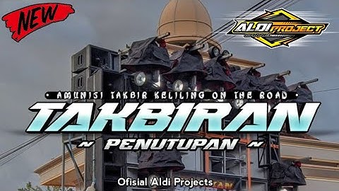 DJ GEMA TAKBIR MIDDLE CETHUSS X PENUTUPAN || AMUNISI TARLING | VIRAL TIK TOK 2K25 | ALDI PROJECT