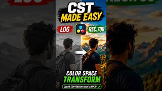 Color Space Transform Setting for Davinci Resolve 🔥 Color Grading #pixelmalayali #davinciresolve