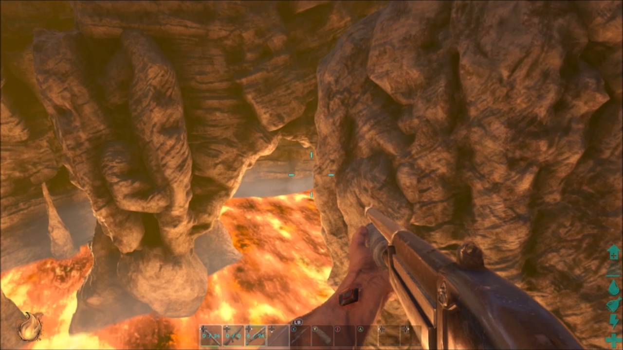 The Center Secret Cave New Loot Crate Artefact Locations Ark Survival Evolved Youtube