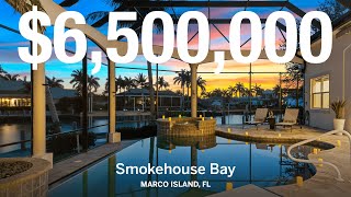 Marco Island Luxury Waterfront Estate with 3 Docks | Infinity Pool & Gulf Access