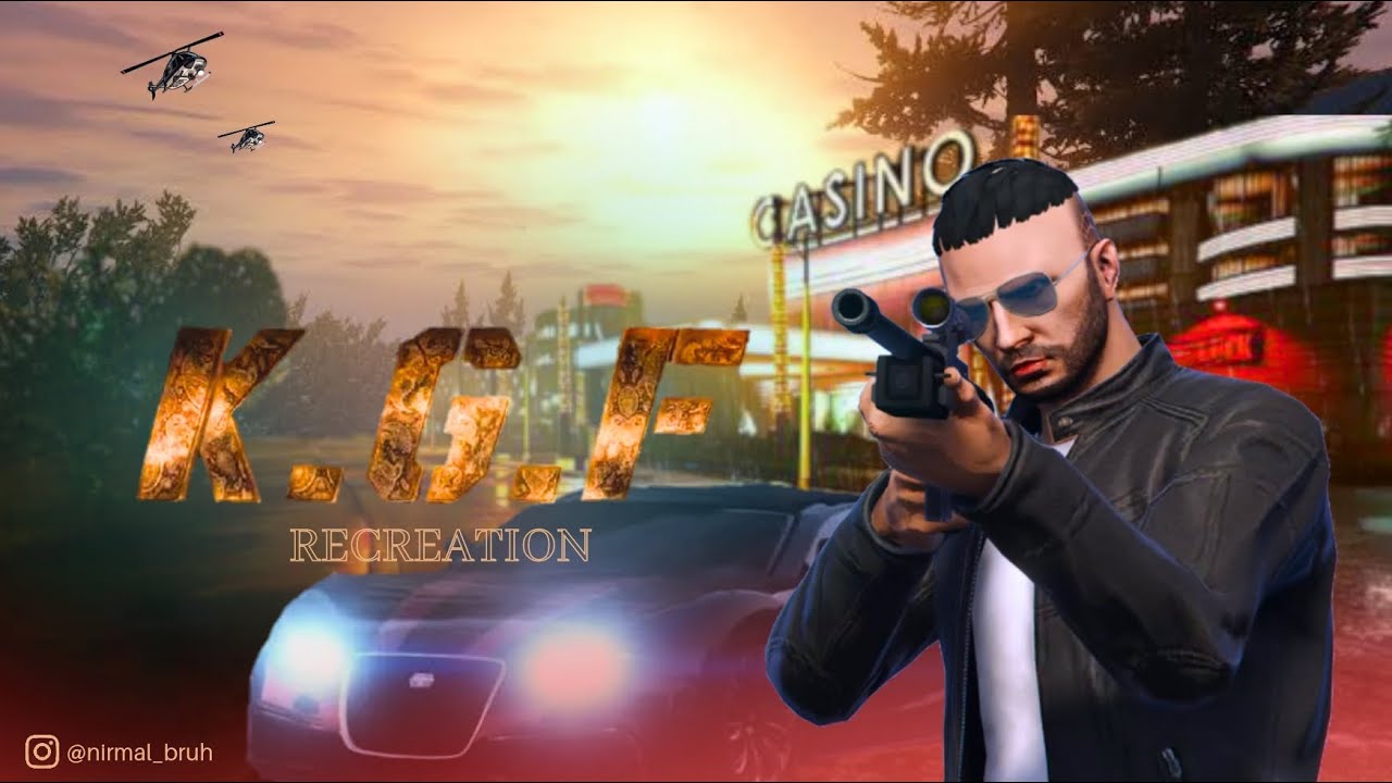 KGF 2 GTA 5 Recreation Nirmal EFX {FODSO CINEMATIC SERVER} - YouTube