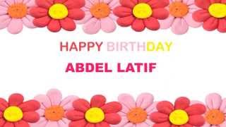 AbdelLatif   Birthday Postcards & Postales - Happy Birthday