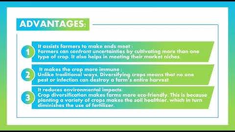 Crop Diversification