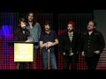 Band of Horses Acceptance Speech @ ASCAP Pop Awards, 4/27/11