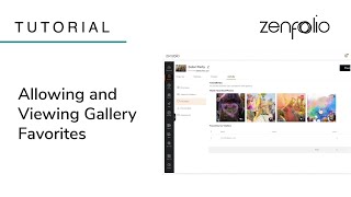 Allowing and Viewing Zenfolio Gallery Favorites