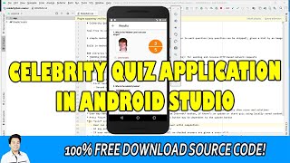 Celebrity Quiz Application in Android Studio | Free Source Code Download screenshot 1