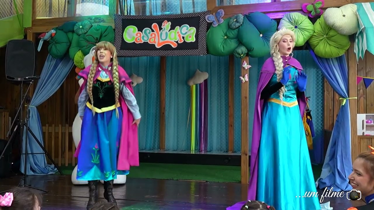 Pacote Musical Dublado - Frozen Show Sonho Possível Personagens