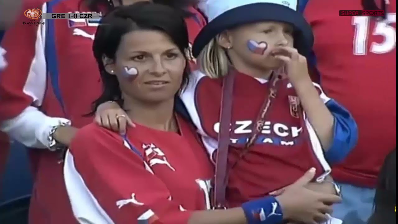 Greece vs Czech Republic (1-0) Euro 2004 Highlights - YouTube