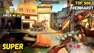 🛡️SuperTF Top 500 Reinhardt on Eichenwalde Overwatch 2 Season 13 mid season patch