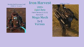 Iron Harvest-(Open Beta) (0.11.5) Health and Damage Buff PZM-11 Lowca vs PZM-24 Tur