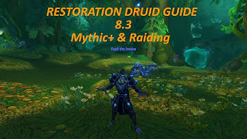 Resto Druid M+ and Raiding Guide 8.3
