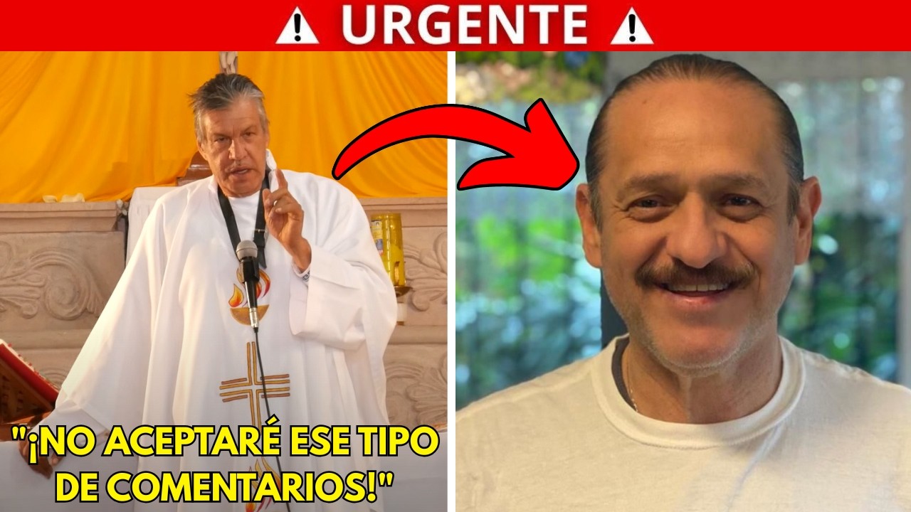 Teo González se burla del Padre Pistolas en un show… ¡pero él aparece entre el público y lo enfrenta