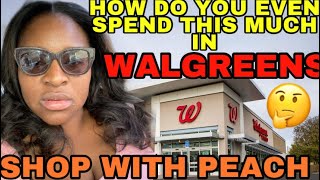 SHOP WITH PEACH AT WALGREENS