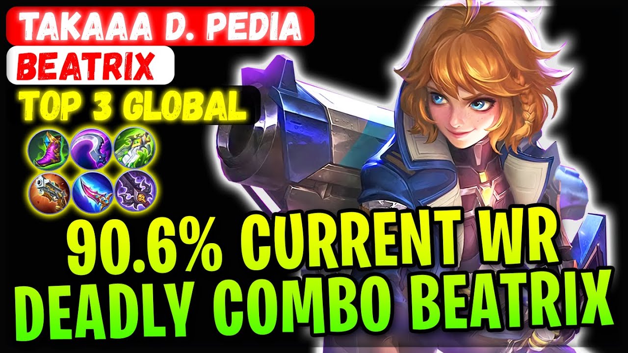 90.6% Current Win Rate Deadly Combo Beatrix [ Top Global Beatrix ...