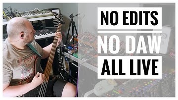 Dawless Song Recorded Live! / Fretless Bass / AE Modular / Microkorg / Zoom L - 12