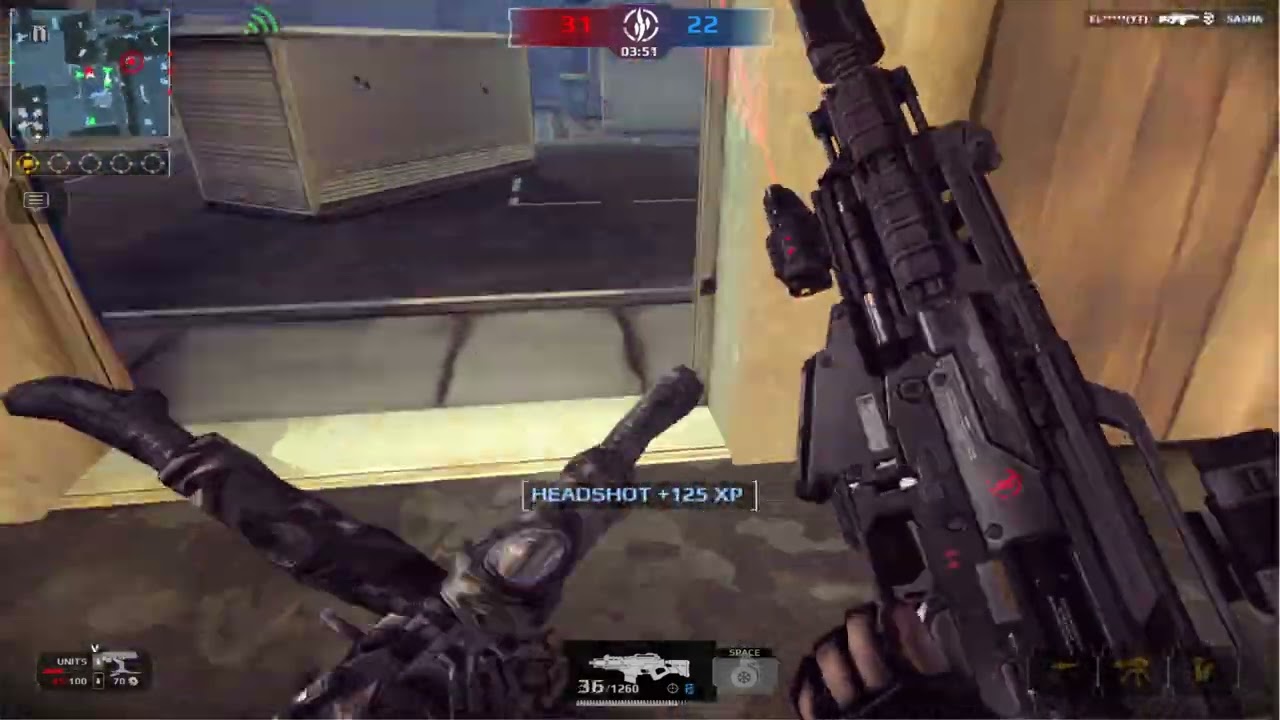 Modern Combat 5 shotgun turrets in the streets