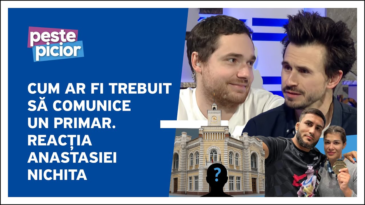 Peste Picior - Cum ar fi trebuit să comunice un primar. Reacția Anastasiei Nichita