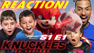 KNUCKLES EPISODE 1 REACTION!! 1x01 Breakdown \u0026 Review | Sonic The Hedgehog TV Show | Paramount Plus