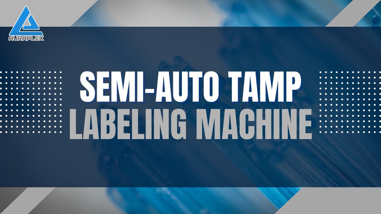 Mind-Blowing Tamp Labeling Speed and Accuracy, SEMI AUTO TAMP LABEL ...