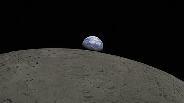 Earthrise from the Moon animation - After Effects and VC Orb