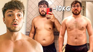 Así PERDIÓ 10 KG en 12 semanas! Historia de Éxito Matias